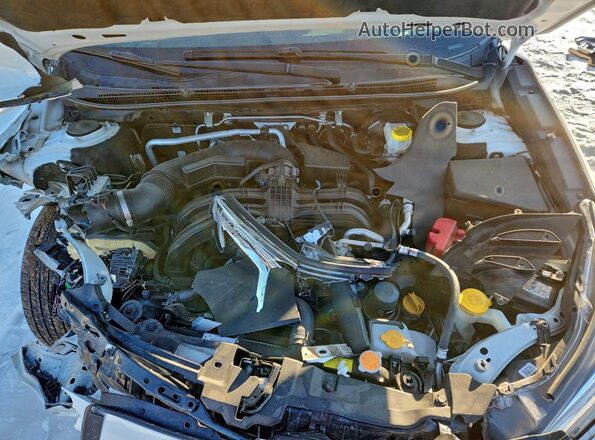 4S4BTANC1M3220708 2021 SUBARU OUTBACK White Vista del compartimento del motor