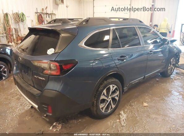 4S4BTANC4N3154253 2022 SUBARU OUTBACK Blue Trasero derecho