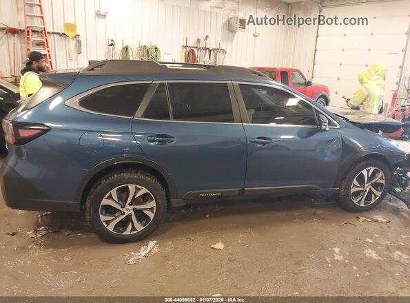 4S4BTANC4N3154253 2022 SUBARU OUTBACK Blue Vista interior trasera