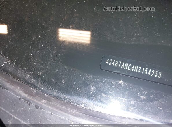 4S4BTANC4N3154253 2022 SUBARU OUTBACK Blue Vista del compartimento del motor