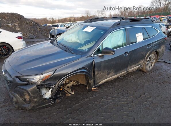 4S4BTANC5R3300164 2024 SUBARU OUTBACK Серый Передняя левая четверть