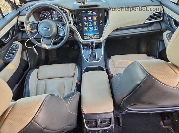 4S4BTANC6P3208364 2023 SUBARU OUTBACK Black Widok deski rozdzielczej