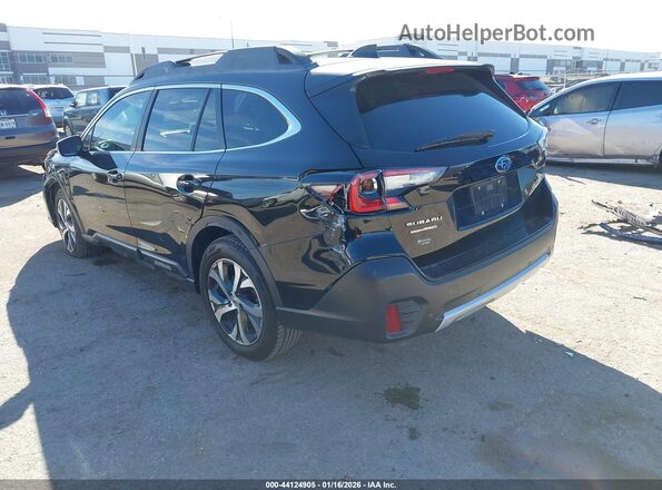 4S4BTANC7N3102406 2022 SUBARU OUTBACK Black Tył lewy