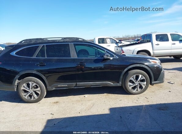 4S4BTANC7N3102406 2022 SUBARU OUTBACK Black Widok wnętrza z tyłu