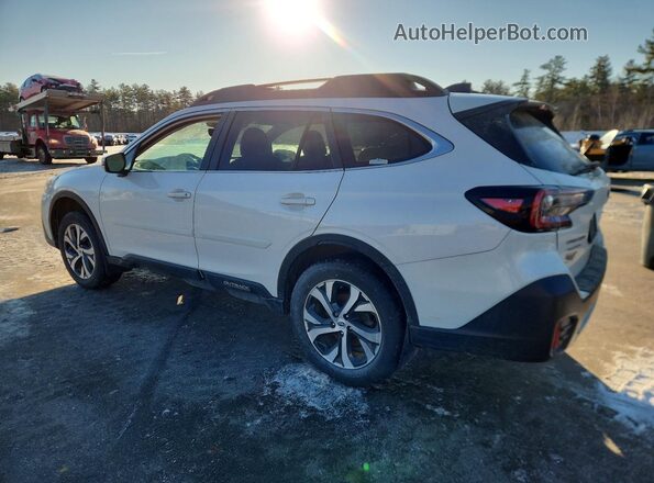 4S4BTANC7N3255402 2022 SUBARU OUTBACK White უკანა მარცხენა