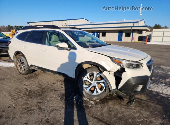 4S4BTANC7N3255402 2022 SUBARU OUTBACK White წინა მარჯვენა