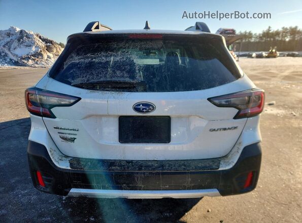 4S4BTANC7N3255402 2022 SUBARU OUTBACK White უკანა ხედი
