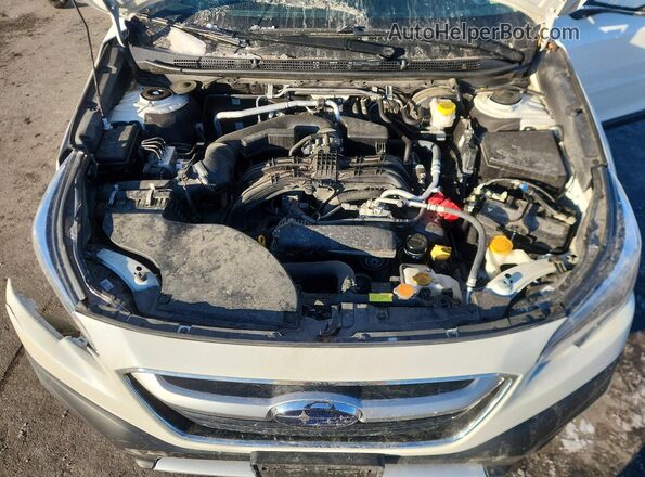 4S4BTANC7N3255402 2022 SUBARU OUTBACK White ძრავის განყოფილების ხედი