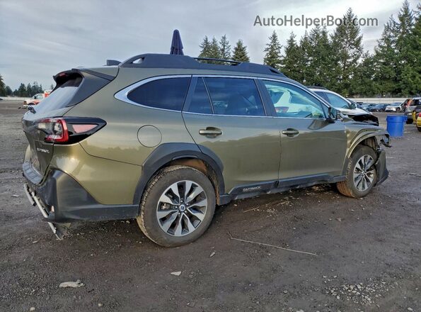 4S4BTANC7P3224217 2023 SUBARU OUTBACK Green Trasero derecho