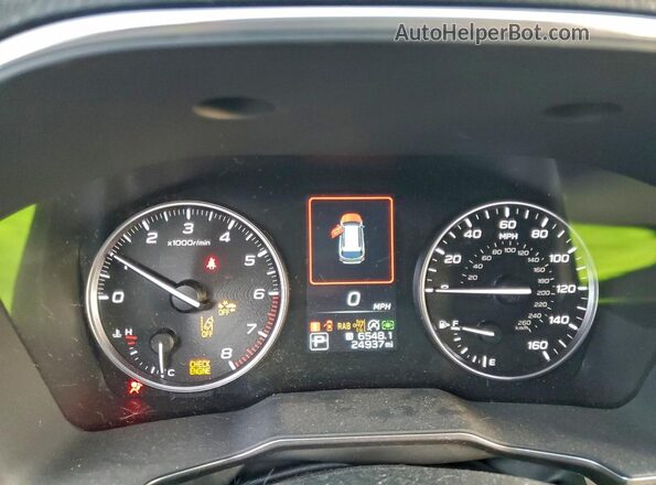4S4BTANC7P3224217 2023 SUBARU OUTBACK Green Vista del cuadro de instrumentos