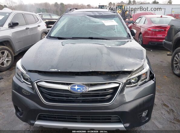 4S4BTANC8L3256684 2020 SUBARU OUTBACK Gray Widok z przodu