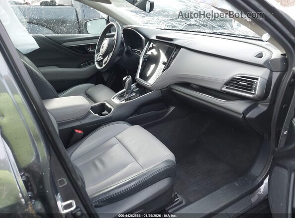 4S4BTANC8L3256684 2020 SUBARU OUTBACK Gray Widok wnętrza z przodu
