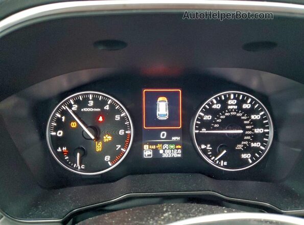 4S4BTANCXP3161453 2023 SUBARU OUTBACK Blue Vista del cuadro de instrumentos