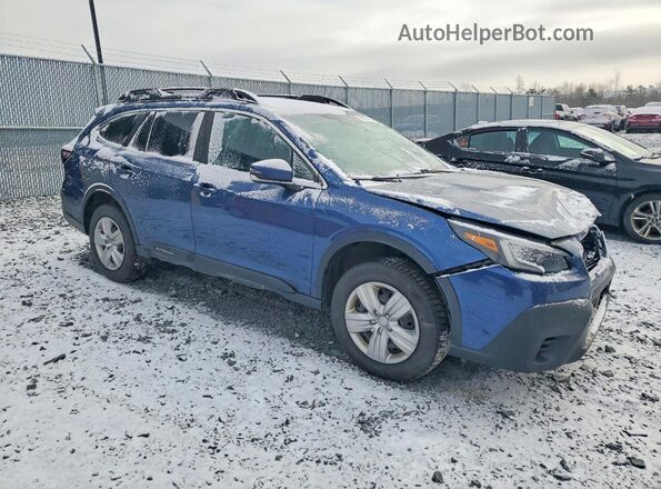 4S4BTDAC6M3188166 2021 SUBARU OUTBACK Blue Przód prawy