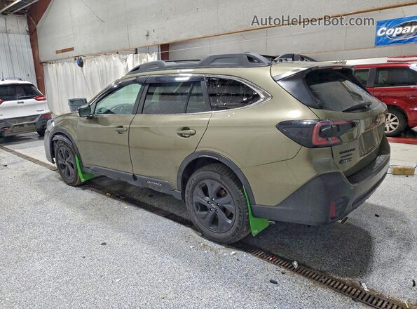 4S4BTGLD0M3216129 2021 SUBARU OUTBACK Green უკანა მარცხენა