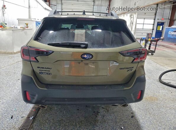 4S4BTGLD0M3216129 2021 SUBARU OUTBACK Green უკანა ხედი