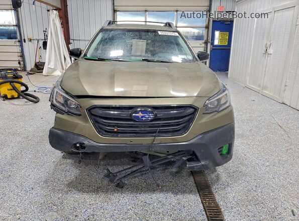 4S4BTGLD0M3216129 2021 SUBARU OUTBACK Green წინა ხედი