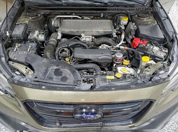 4S4BTGLD0M3216129 2021 SUBARU OUTBACK Green ძრავის განყოფილების ხედი