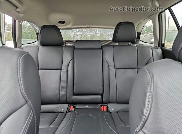 4S4BTGND2R3289121 2024 SUBARU OUTBACK White უკანა სავარძლების ხედი