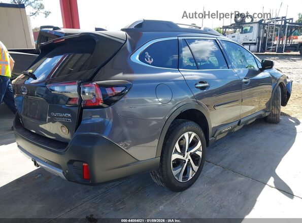 4S4BTGPD3N3237777 2022 SUBARU OUTBACK Gray Trasero derecho