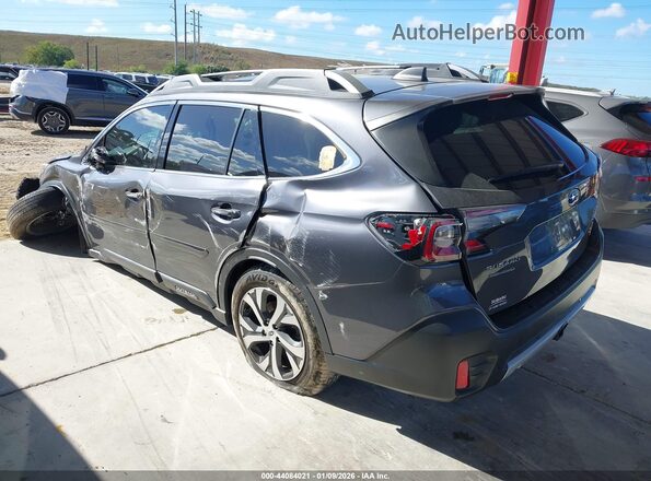 4S4BTGPD3N3237777 2022 SUBARU OUTBACK Gray Trasero izquierdo