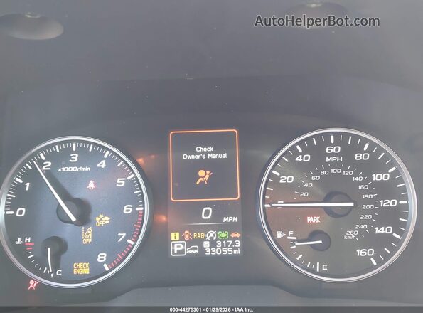 4S4BTGPD7N3266408 2022 SUBARU OUTBACK White Հետևի նստատեղերի տեսք