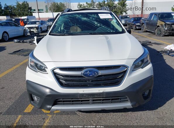 4S4BTGPD7N3266408 2022 SUBARU OUTBACK White Սալոնի հետևի տեսք
