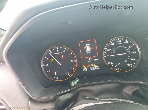 4S4BTGUD8P3173615 2023 SUBARU OUTBACK Gray ხელსაწყოთა პანელის ხედი