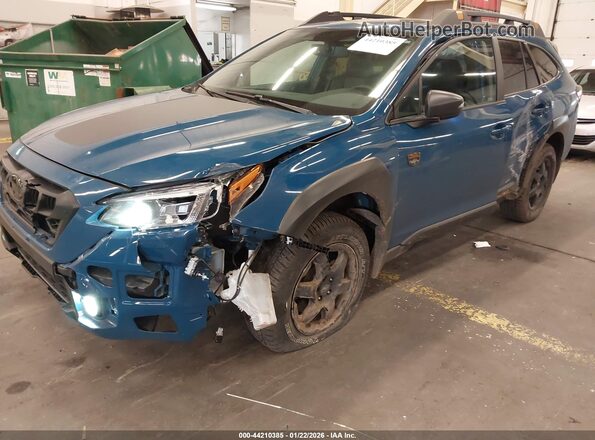 4S4BTGUD8S3268958 2025 SUBARU OUTBACK Blue Դիմացի տեսք