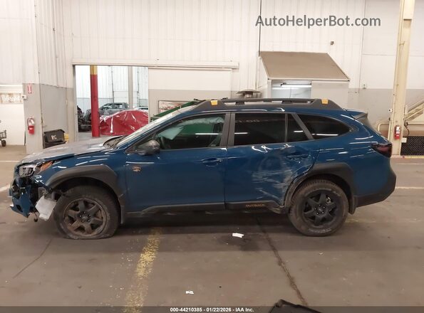 4S4BTGUD8S3268958 2025 SUBARU OUTBACK Blue Սալոնի 360 աստիճան տեսք