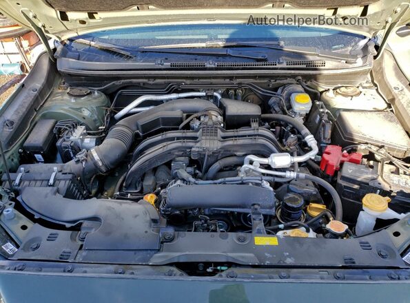 4S4GUHM66R3771604 2024 SUBARU UK Зеленый Вид задней части салона