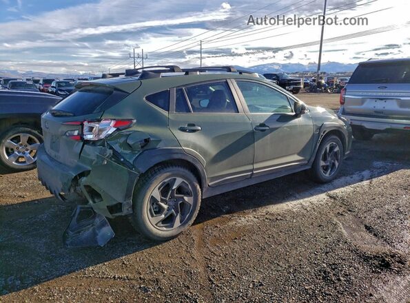 4S4GUHM66R3771604 2024 SUBARU UK Зеленый Задняя правая четверть
