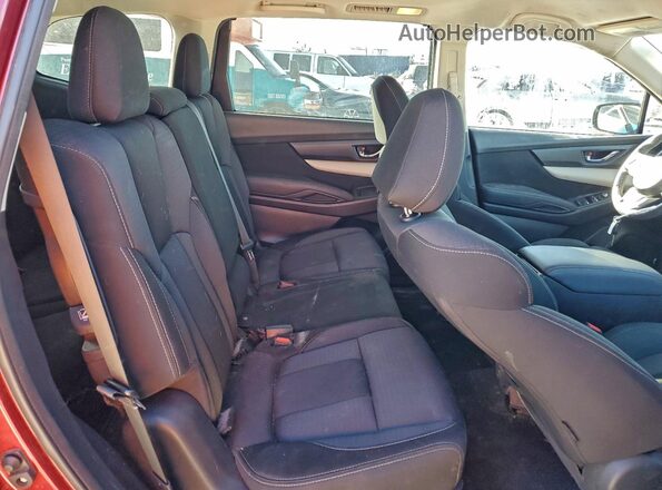 4S4WMABD3L3444394 2020 SUBARU ASCENT Red უკანა სალონის ხედი