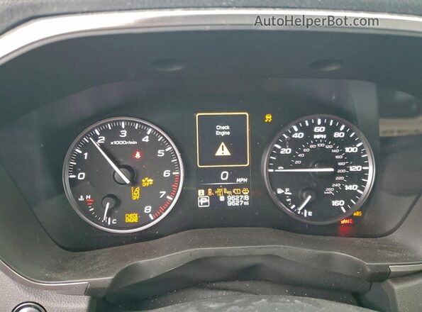 4S4WMABD3R3452634 2024 SUBARU ASCENT Silver ხელსაწყოთა პანელის ხედი