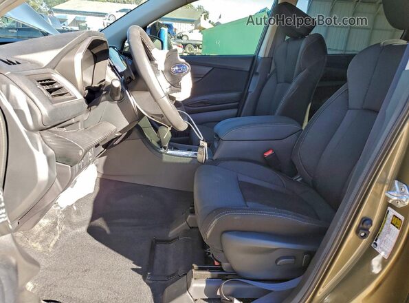 4S4WMADDXS3413705 2025 SUBARU ASCENT Green Widok wnętrza z przodu