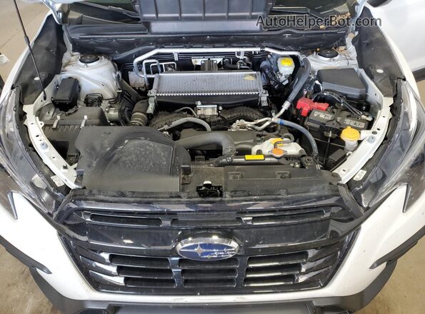 4S4WMAFD2S3422055 2025 SUBARU ASCENT White Vista del compartimento del motor