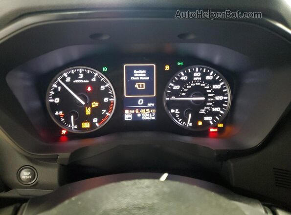 4S4WMAFD2S3422055 2025 SUBARU ASCENT White Vista del cuadro de instrumentos