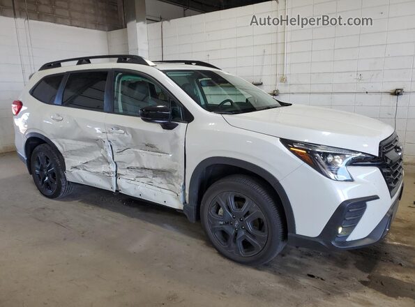 4S4WMAFD2S3422055 2025 SUBARU ASCENT White Delantero derecho