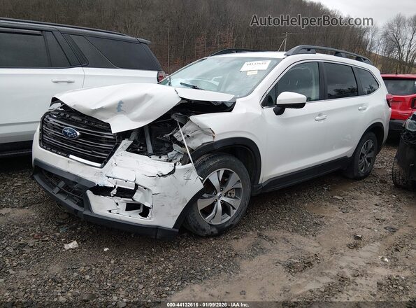 4S4WMAFD9M3440104 2021 SUBARU ASCENT White Przód lewy