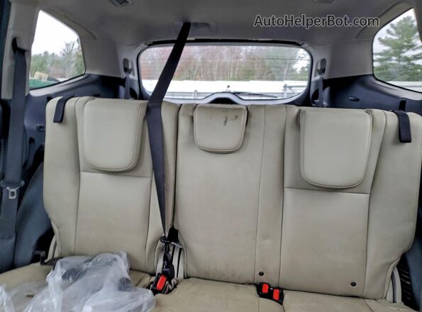 4S4WMAJD1L3413081 2020 SUBARU ASCENT Black Вид задніх сидінь