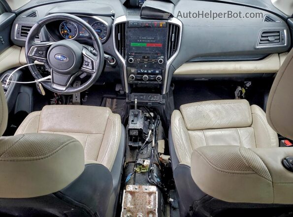 4S4WMAJD1L3413081 2020 SUBARU ASCENT Black Вид панелі приладів