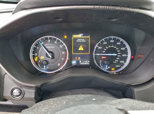 4S4WMAJD1L3413081 2020 SUBARU ASCENT Black Вид щитка приладів
