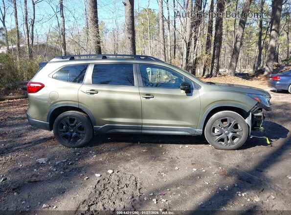 4S4WMAKD9P3414550 2023 SUBARU ASCENT Green Widok wnętrza z tyłu