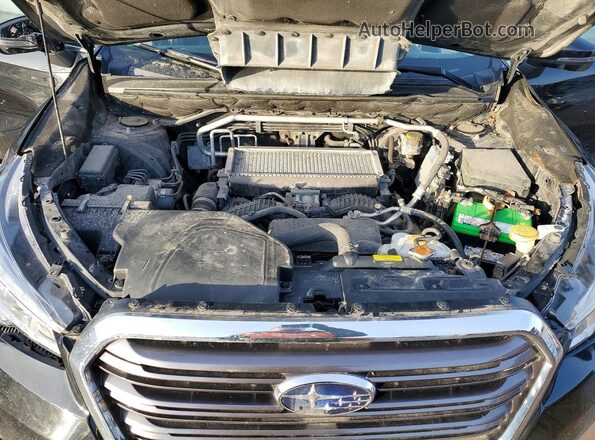 4S4WMALDXK3434863 2019 SUBARU ASCENT Black უკანა სალონის ხედი
