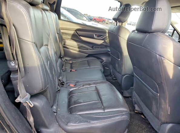 4S4WMALDXK3434863 2019 SUBARU ASCENT Black უკანა სავარძლების ხედი