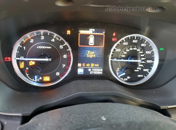 4S4WMAPD1N3451517 2022 SUBARU ASCENT Gray Instrument cluster view