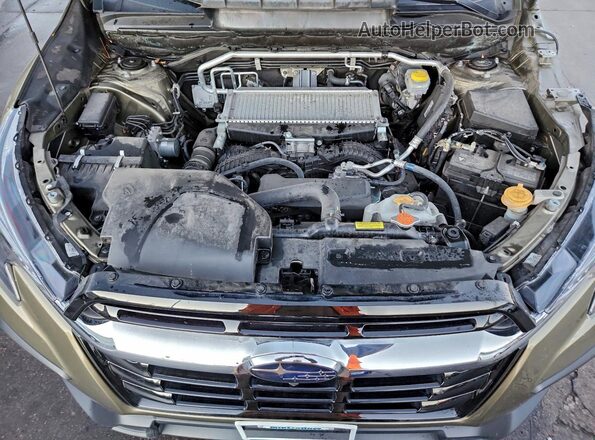 4S4WMARD4R3423715 2024 SUBARU ASCENT Green ძრავის განყოფილების ხედი