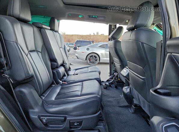 4S4WMARD4R3423715 2024 SUBARU ASCENT Green უკანა სალონის ხედი
