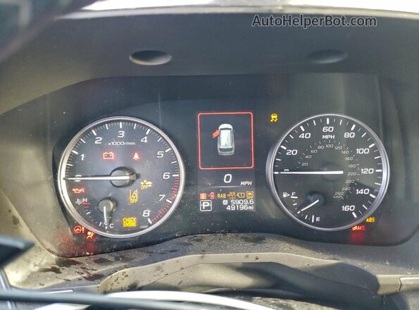 4S4WMAUD3P3420499 2023 SUBARU ASCENT Green Widok zestawu wskaźników