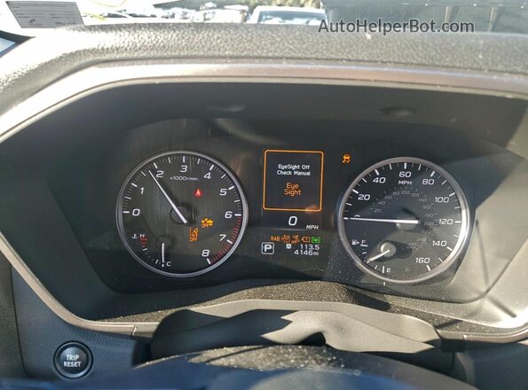 4S4WMAUD4S3420830 2025 SUBARU ASCENT White Instrument cluster view